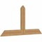 Ekena Millwork Portland Timber Gable Bracket, Western Red Cedar, 60"W x 30"H x 1 1/2"D x 5 1/2"F, 12/12 Pitch GBW060X30X0206POR00SWR - alternate 2